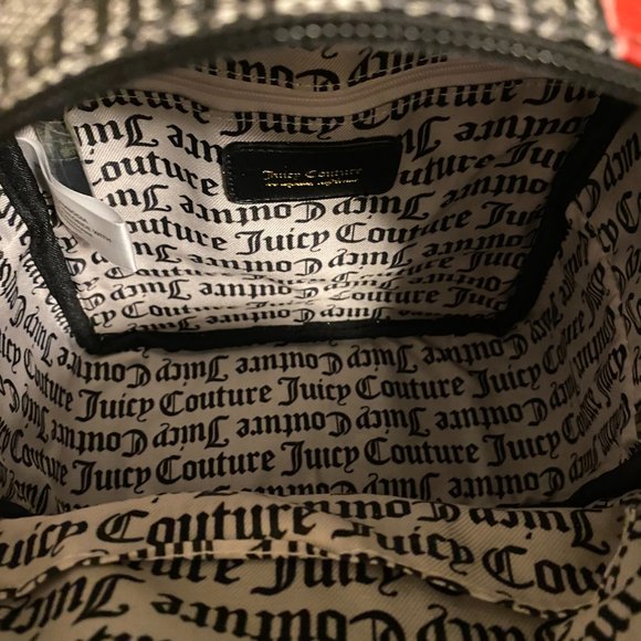 Juicy Couture Gothic Status Heart Backpack- Black